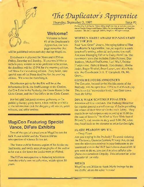 The Duplicator's Apprentice